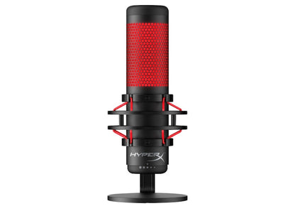 HyperX QuadCast Wired Multi-Pattern Electret Condenser Microphone HX-MICQC-BK Black