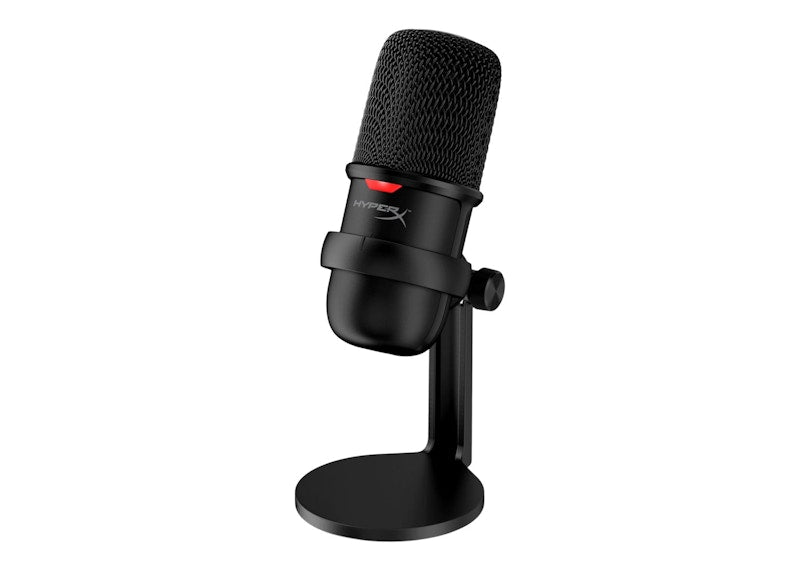 HyperX Solocast Wired Cardioid USB Condenser Gaming Microphone HMIS1X-XX-BK/G Black