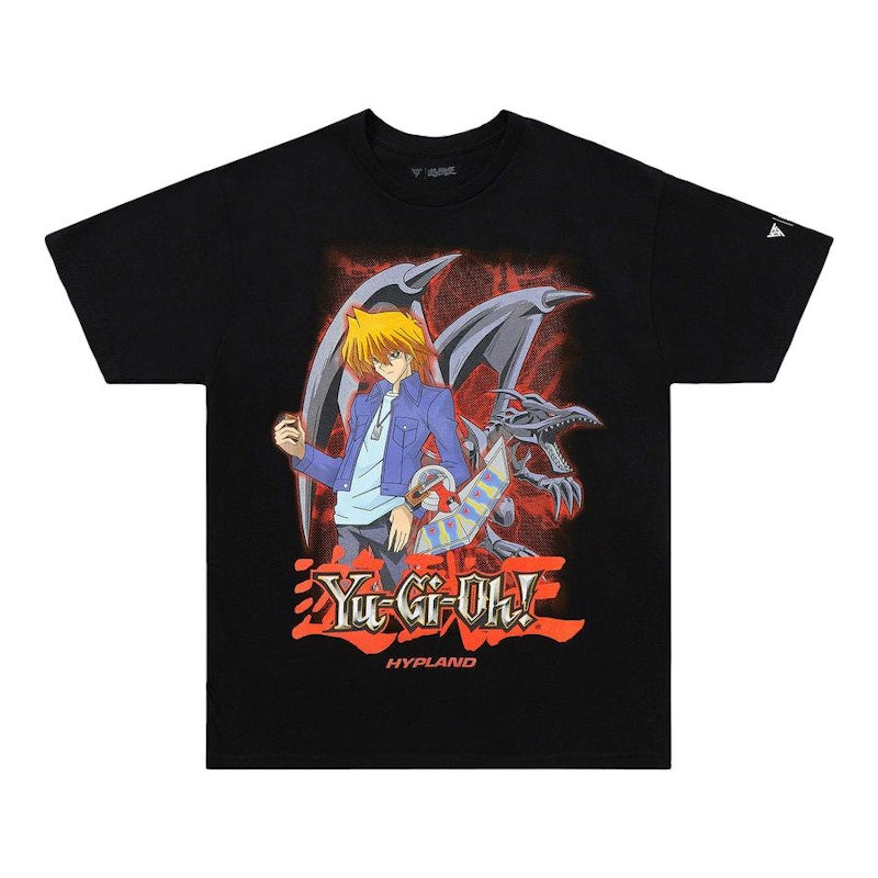 Hypland Yugioh Joey Red Eyes T-shirt Black