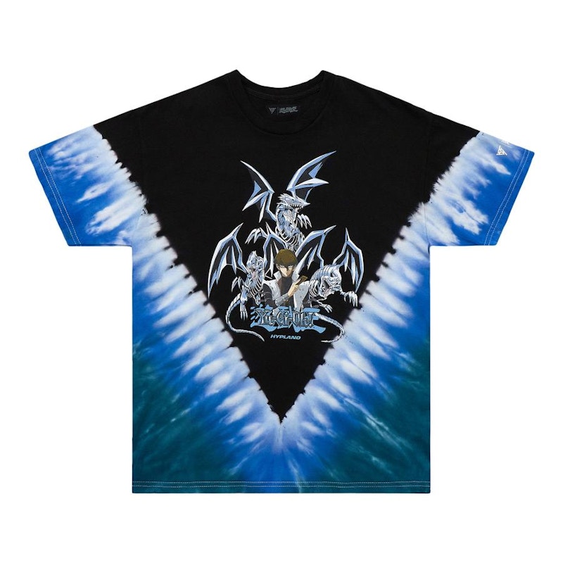 Hypland Yugioh Kaiba Blue Eyes T-shirt Tie Dye