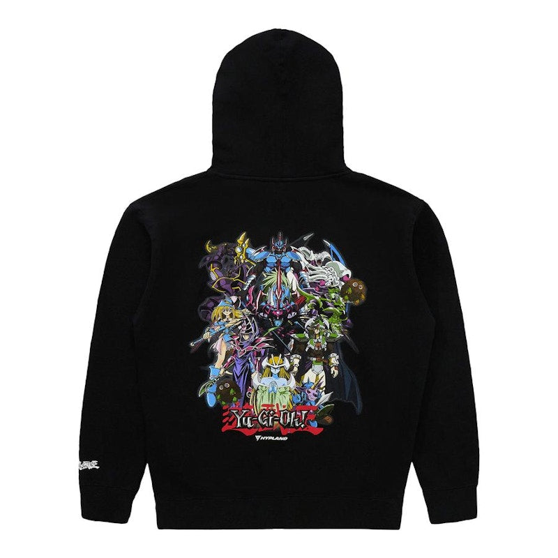 Hypland Yugioh Yugi Monsters Hoodie Black