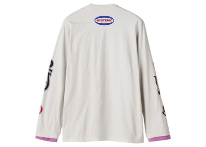 Hysteric Glamour x Kiko Kostadinov Double Sleeve L/S T-Shirt Beige Pink