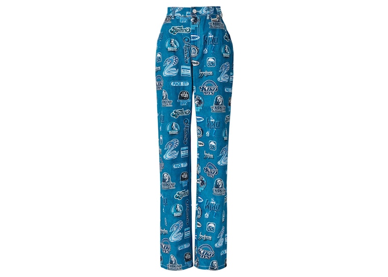 Hysteric Glamour x Kiko Kostadinov Women's Denim Skirt Trouser Blue