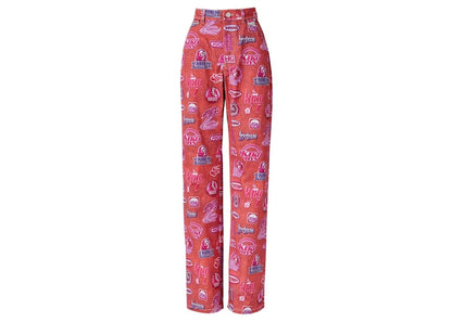 Hysteric Glamour x Kiko Kostadinov Women's Denim Skirt Trouser Pink