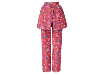 Hysteric Glamour x Kiko Kostadinov Women's Denim Skirt Trouser Pink