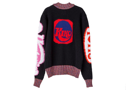 Hysteric Glamour x Kiko Kostadinov Women's Logo Mesh Pullover Black