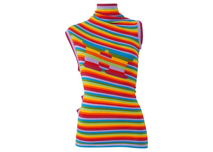 Hysteric Glamour x Kiko Kostadinov Women's Optic Stripe Knit Pink
