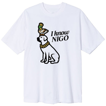 I Know Nigo T-Shirt and CD Box Set 1 White