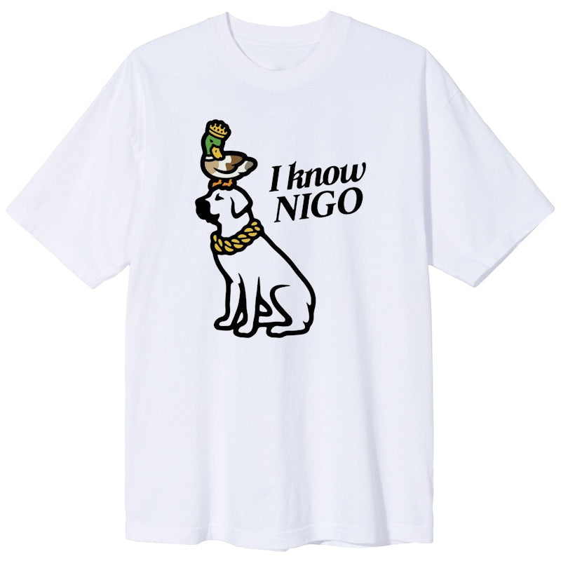 I Know Nigo T-Shirt and CD Box Set 1 White