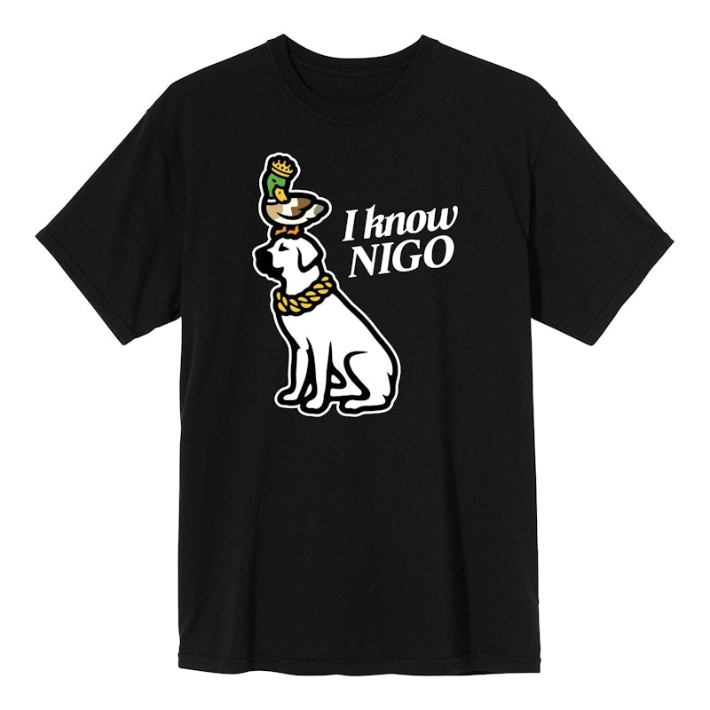 I Know Nigo T-Shirt and CD Box Set 2 Black