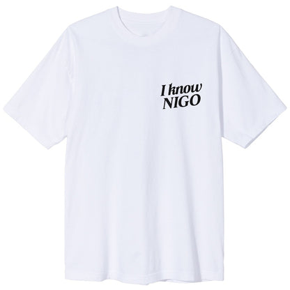 I Know Nigo T-Shirt and CD Box Set 3 White