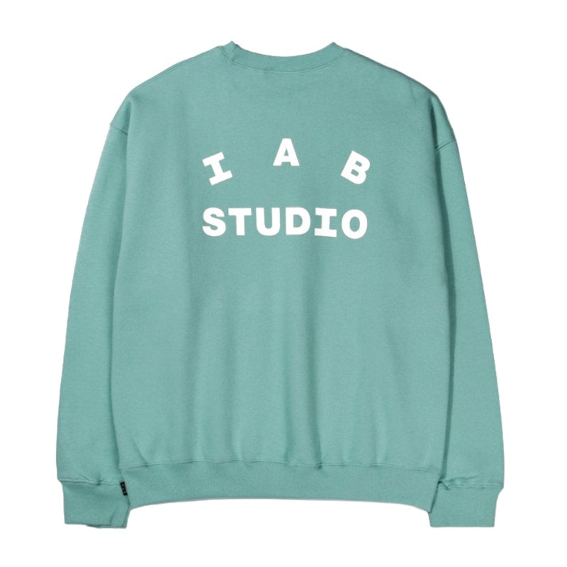 IAB Studio Classic Crewneck Sweatshirt Ash Green