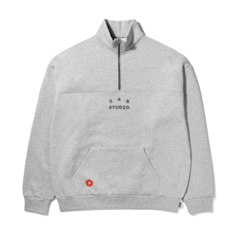 IAB Studio x Hundai Half Zip Up Pullover Grey