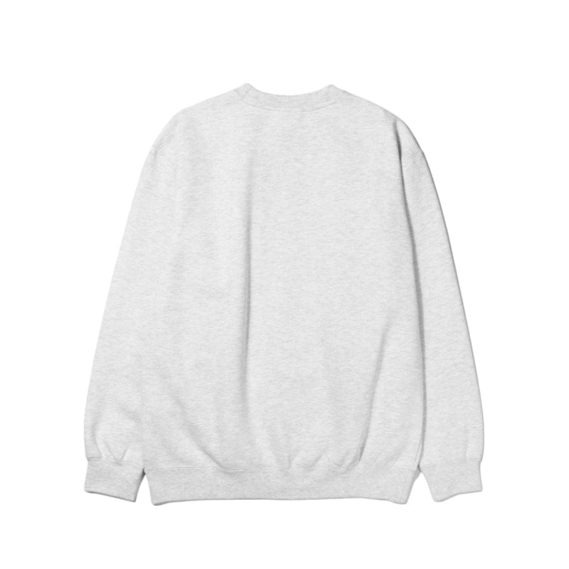 IAB Studio x Obey Beenzino Icon Crewneck Sweatshirt Ash Grey