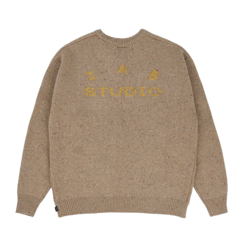 IAB Studio x Saddler Haus Knit Sweater Beige Cheese