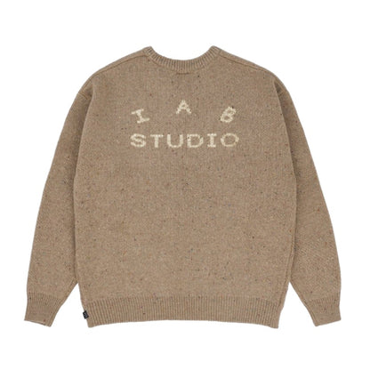 IAB Studio x Saddler Haus Knit Sweater Beige Plain