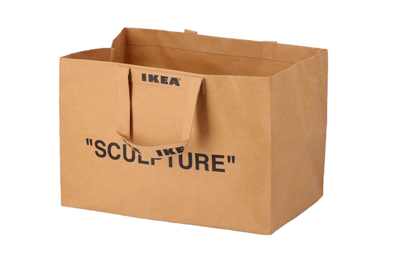 Virgil Abloh x IKEA MARKERAD Large Bag Brown