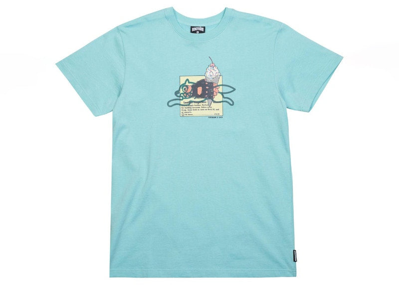 Ice Cream Advertising Tee Blue