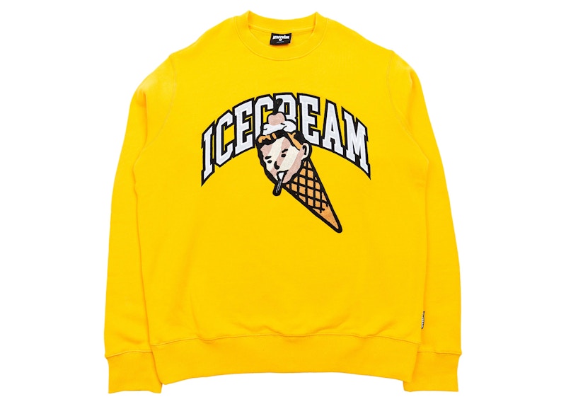 Ice Cream Cherry On Top Crew Sweater Yellow/Solar