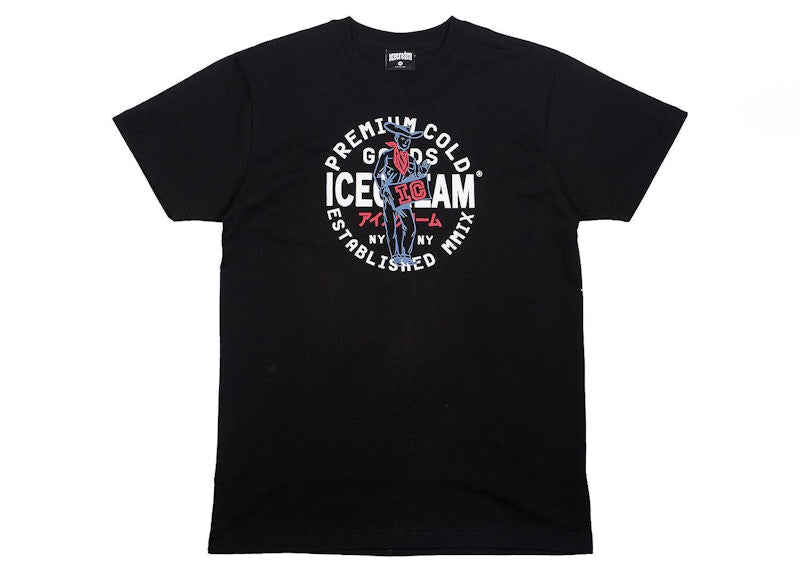 Ice Cream Cold Goods Tee Black