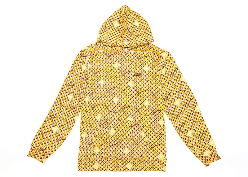Ice Cream Cone Hoodie Brown/Yellow