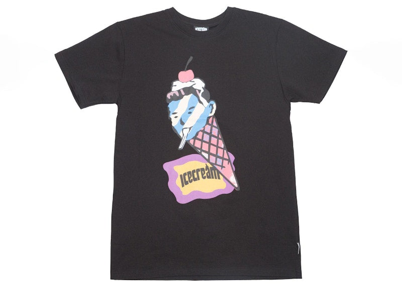 Ice Cream Conehead Tee Black