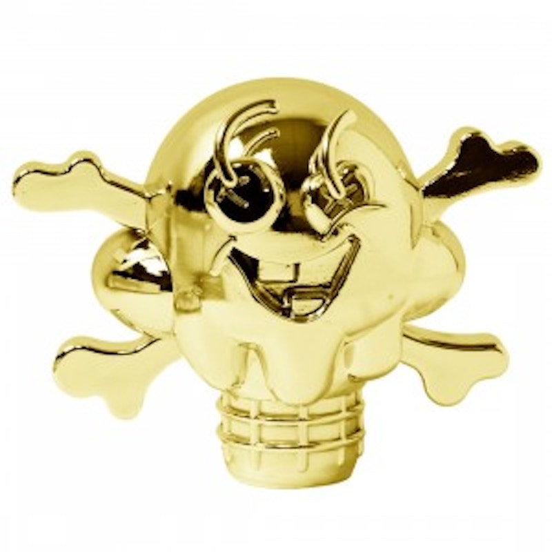 Ice Cream Cones and Bones Figure Gold