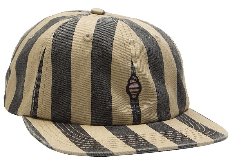 Ice Cream Dairy Fitted Cap Yellow
