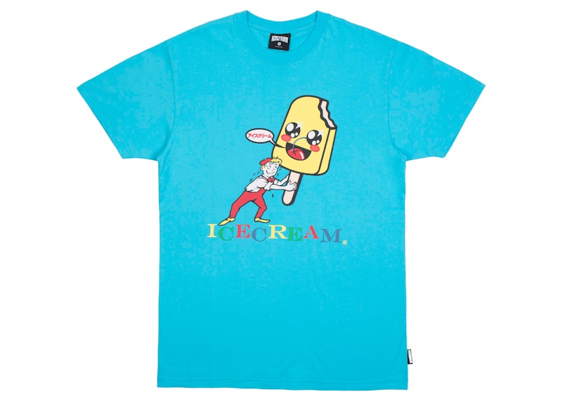 Ice Cream Dream Bigger Tee Blue/Teal