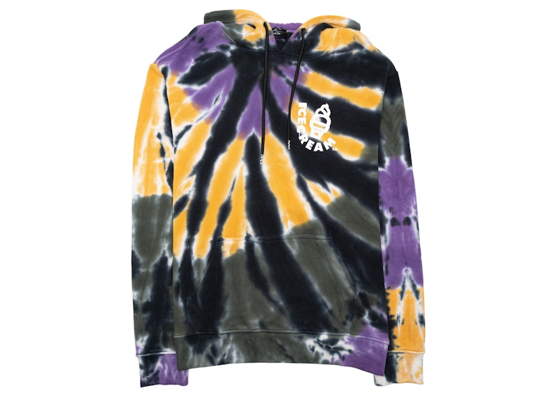 Ice Cream Erikson Hoodie Purple/Tie Dye