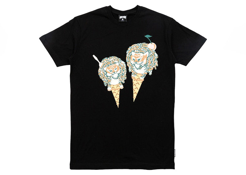 Ice Cream Full Fat Tee Black