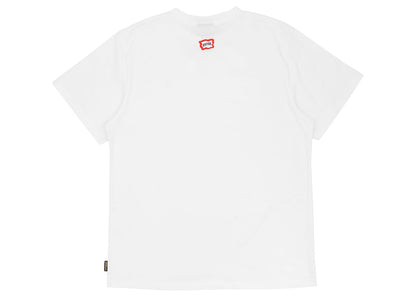 Ice Cream Kirigami Running Dog Flock T-Shirt White