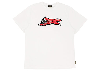 Ice Cream Kirigami Running Dog Flock T-Shirt White