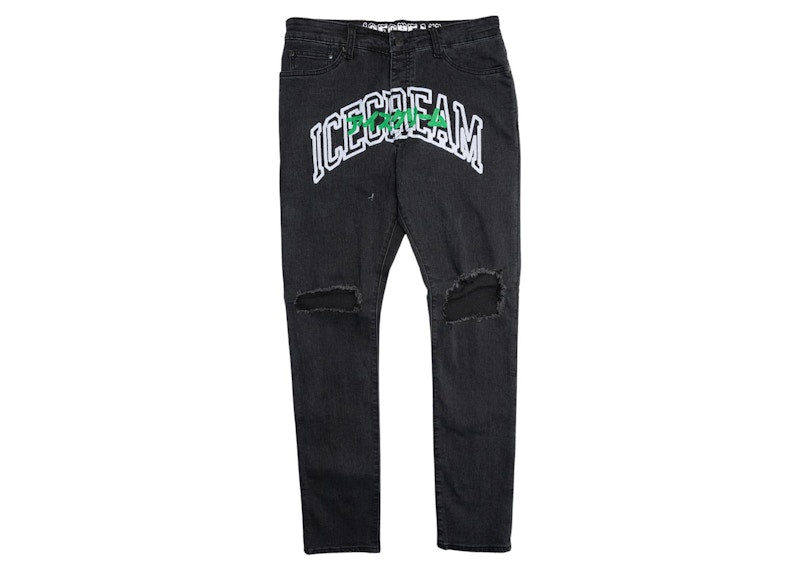 Ice Cream Leap Jeans Black