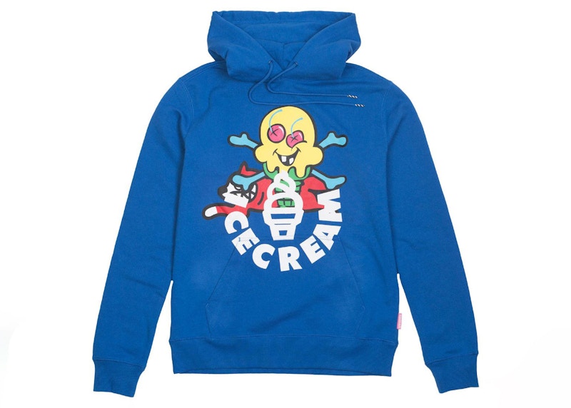 Ice Cream Licorice Hoodie Blue
