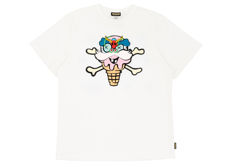 Ice Cream Lion Dance T-Shirt White