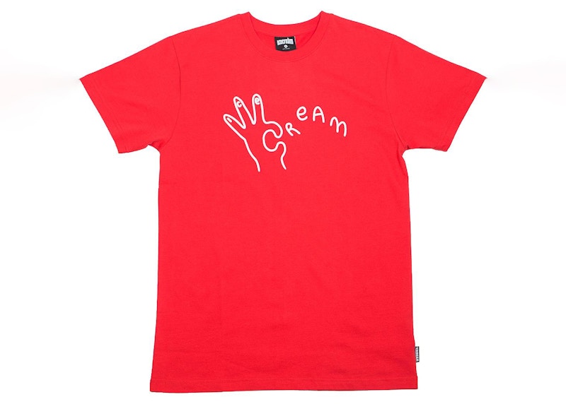 Ice Cream OK Tee Red