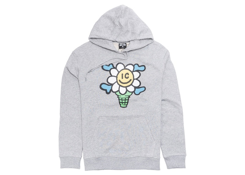 Ice Cream Polar Caps Hoodie Heather Grey