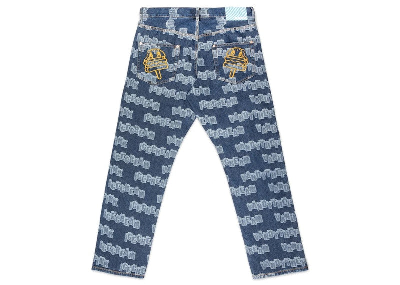 Ice Cream x Vandy Running Dog Denim Jacquard Indigo