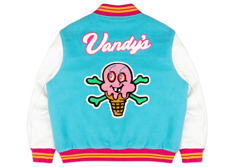 Ice Cream x Vandy Varsity Jacket Blue