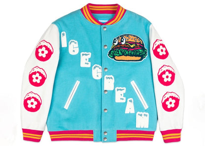 Ice Cream x Vandy Varsity Jacket Blue