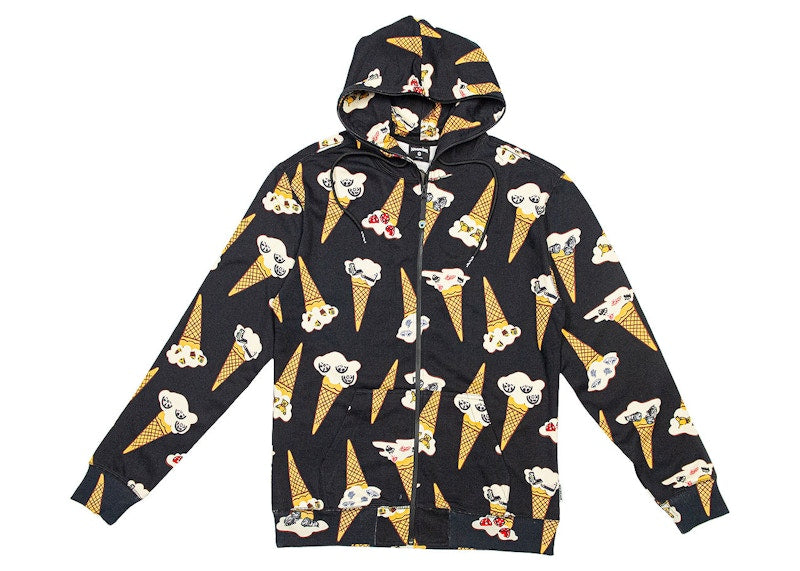 Ice Cream Way Hoodie Black