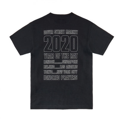 Ignored Prayers x Dover Street Market Year of the Rat T-shirt Black