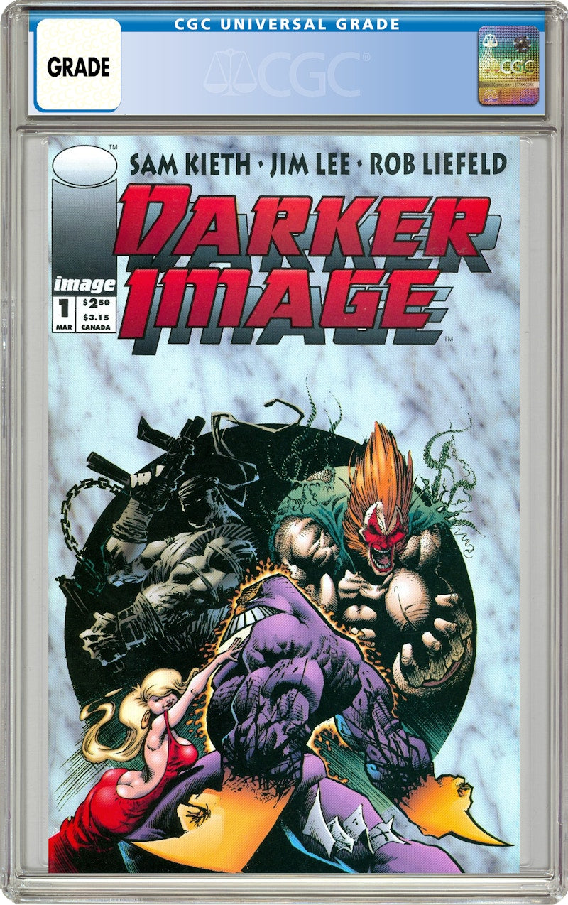 Image Darker Image (1993) #1AU Comic Book CGC Graded