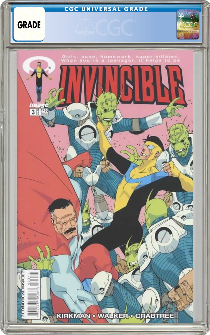 Image Invincible (2003 Image) #3 Comic Book CGC Graded