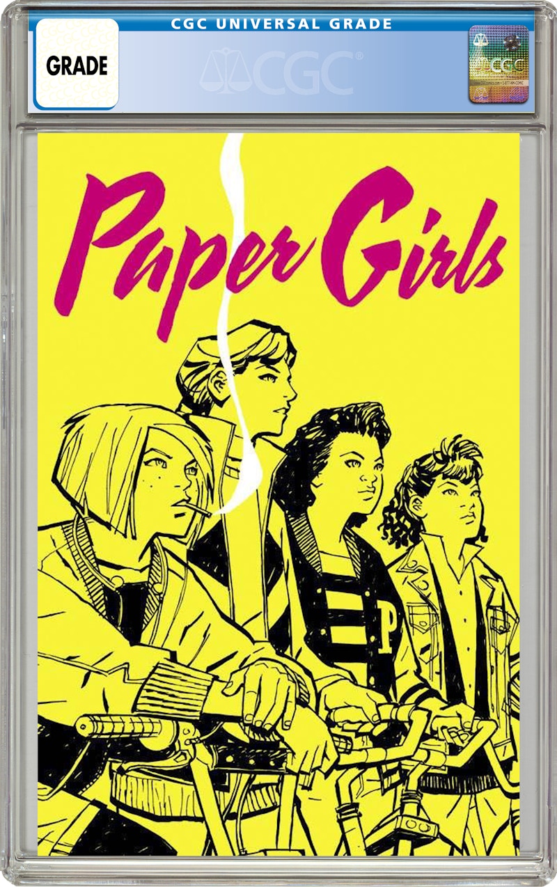 Image Paper Girls #1 Comic Book CGC Graded