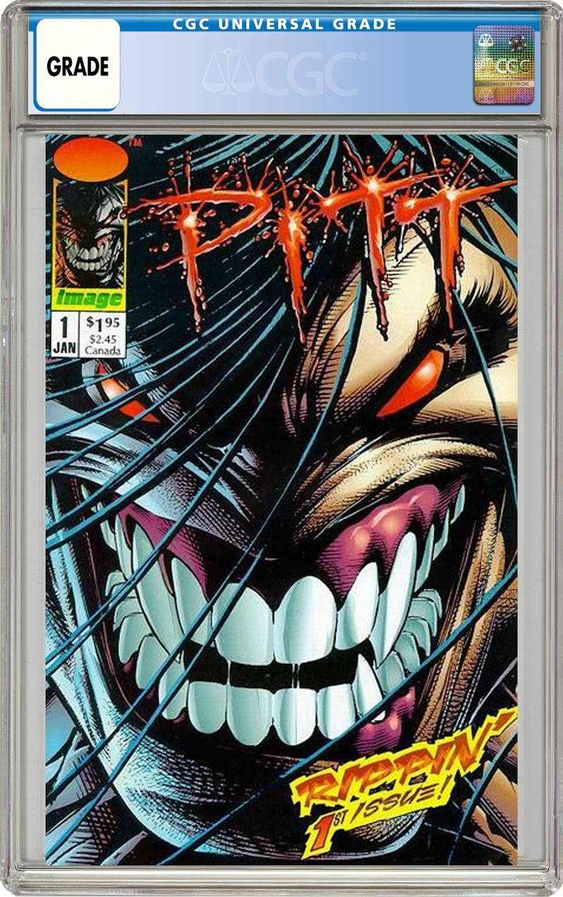 Image Pitt #1 Comic Book CGC Graded