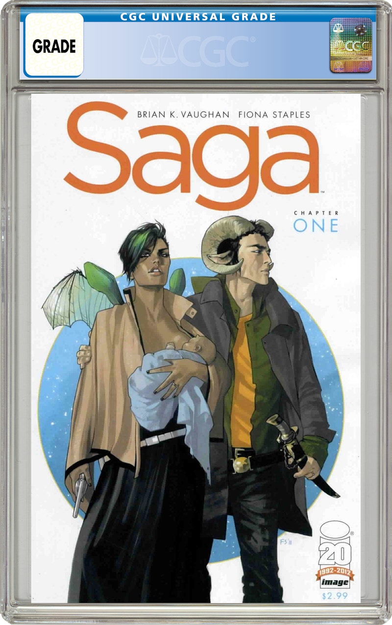 Image Saga #1 Comic Book CGC Graded
