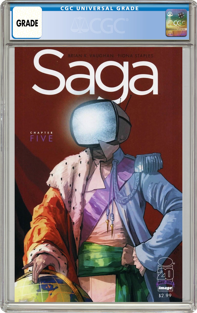 Image Saga (2012 Image) #5A Comic Book CGC Graded