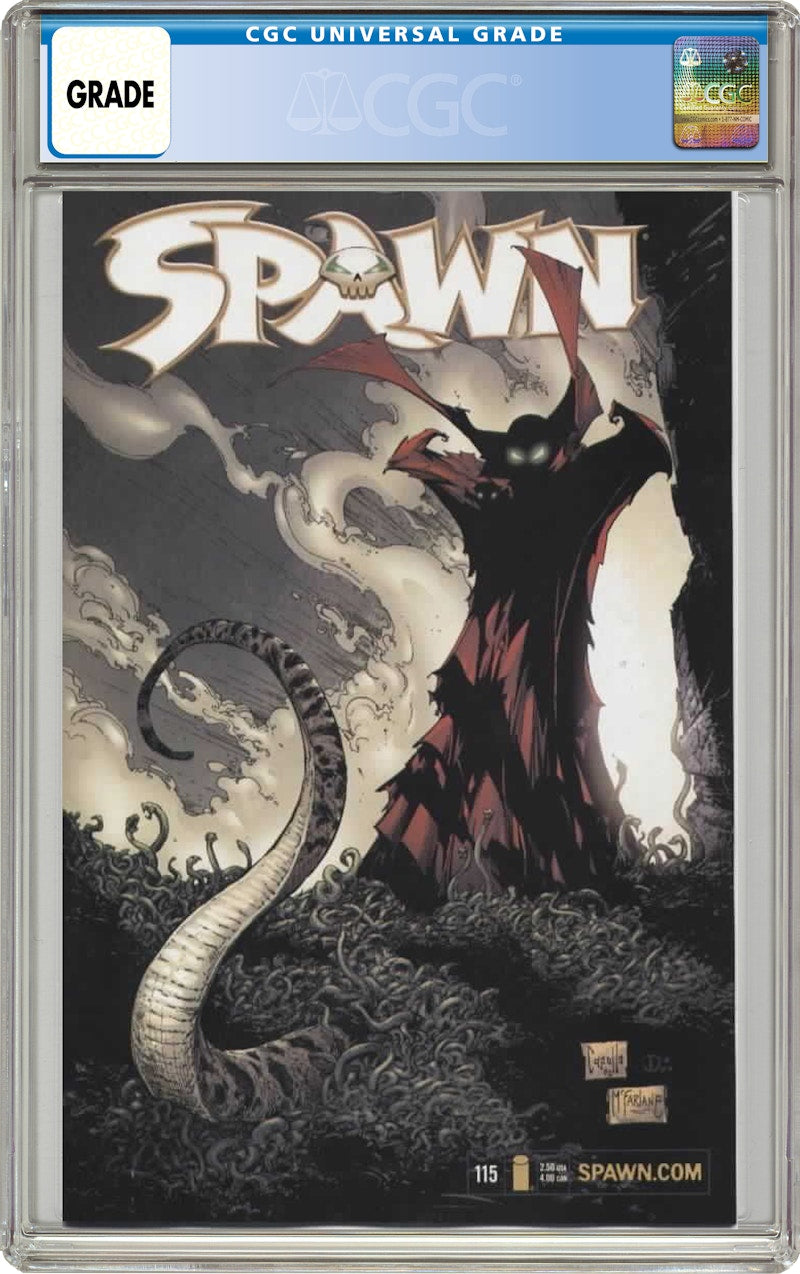 Image Spawn (1992 Image) #115 Comic Book CGC Graded